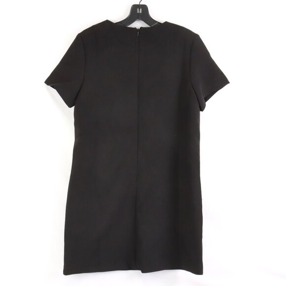 NWT English Factory Bow Detailed Mini Dress in Black Size Small - Picture 2 of 7